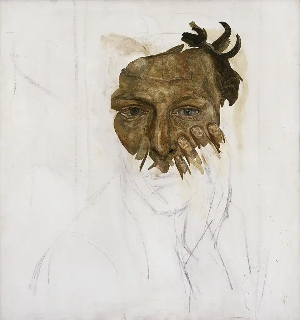 Portrait of artist (Lucian Freud)